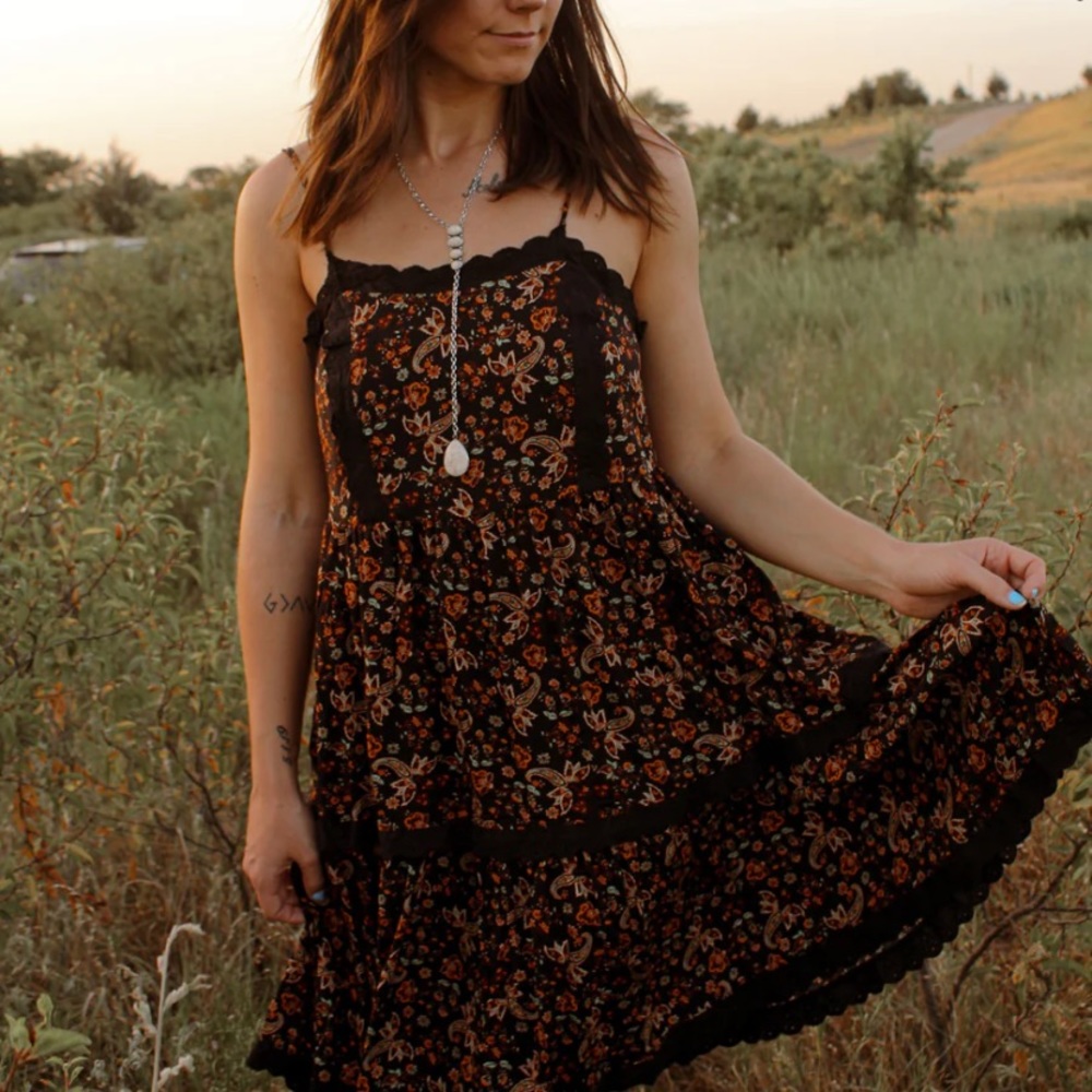 NWT paisley mini dress